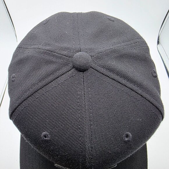 Brixton Wheeler Snapback Mens Black Hat Cap Casual Outdoors Party Going Out - Picture 10 of 10